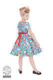 Hearts & Roses Pretty Flamingo Dress (KIDS)
