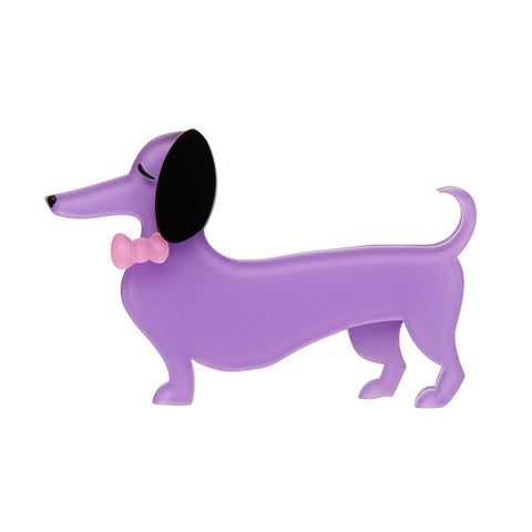 Erstwilder Spiffy the Sausage Dog Brooch