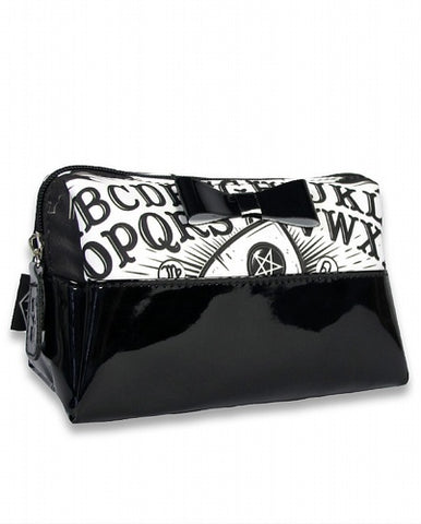 Liquorbrand Ouija Cosmetic Bag with Bow