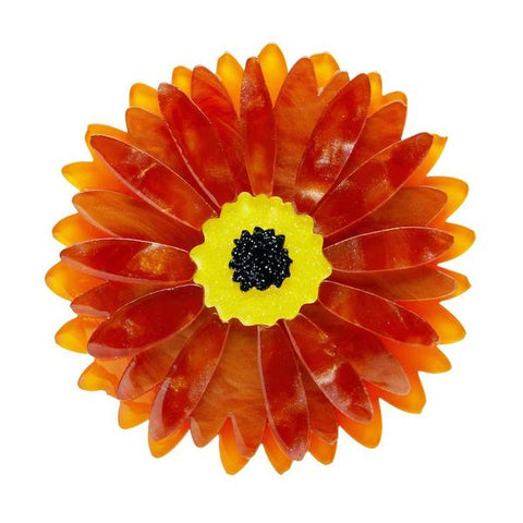 Erstwilder SUNSHINE OF LIFE GERBERA BROOCH