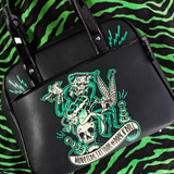 Sourpuss Monster Tattoo Bowler Purse