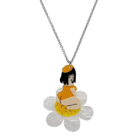 Erstwilder SWEET MARGUERITE NECKLACE