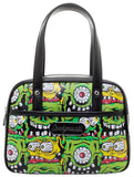 Sourpuss Fink Faces Mini Bowler Purse