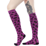 Sourpuss Leopard Knee Socks