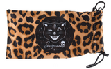 SOURPUSS CAT EYE SUNGLASSES GLITTER